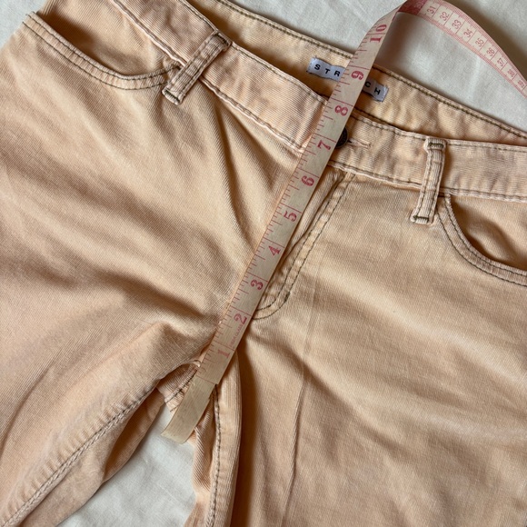 Y2K GAP Stretch Corduroy Bootcut Low Waist Peach Jeans - Picture 7 of 7